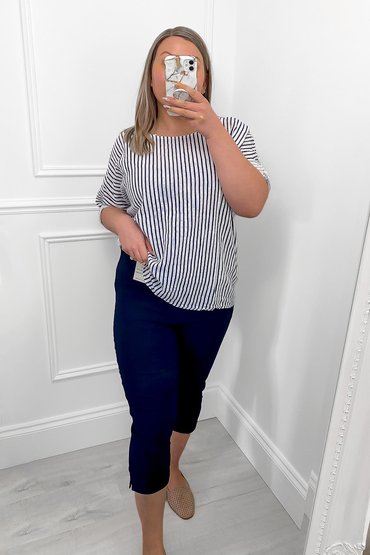 Pinns Pull On Ankle Grazer Trousers