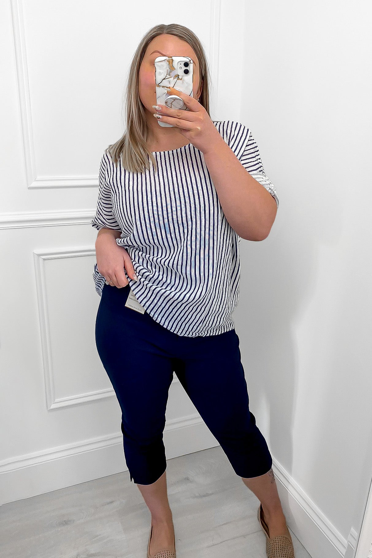 Pinns Pull On Ankle Grazer Trousers