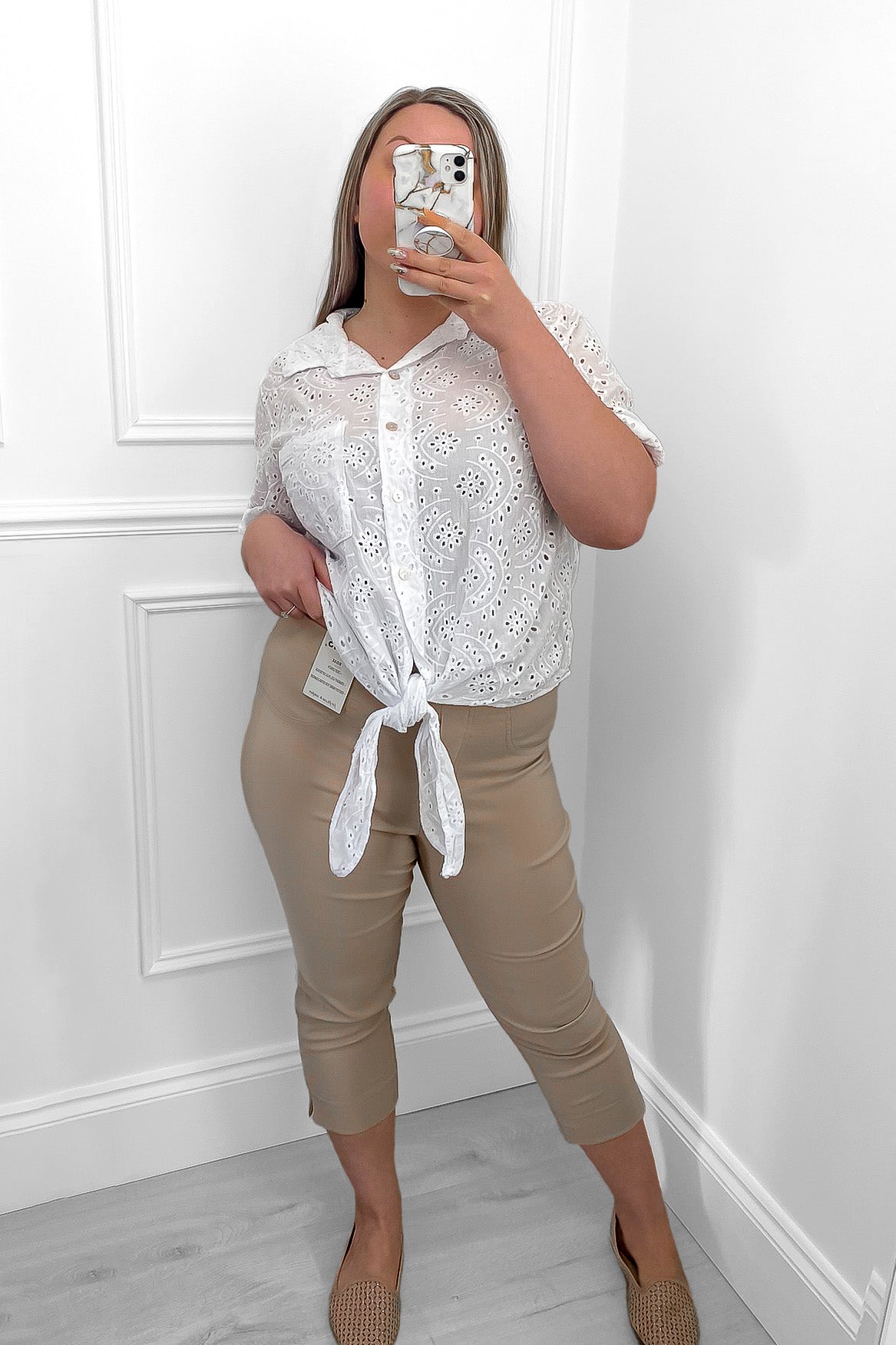 Pinns Pull On Ankle Grazer Trousers
