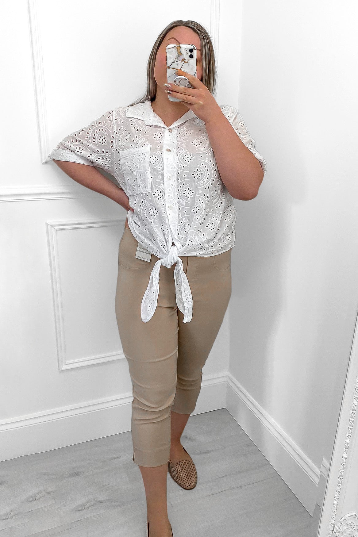 Pinns Pull On Ankle Grazer Trousers