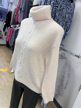 Load image into Gallery viewer, Erika Cable Knit Roll Neck Jumper