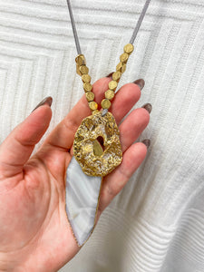 Envy Large Crystal Pendant Necklace