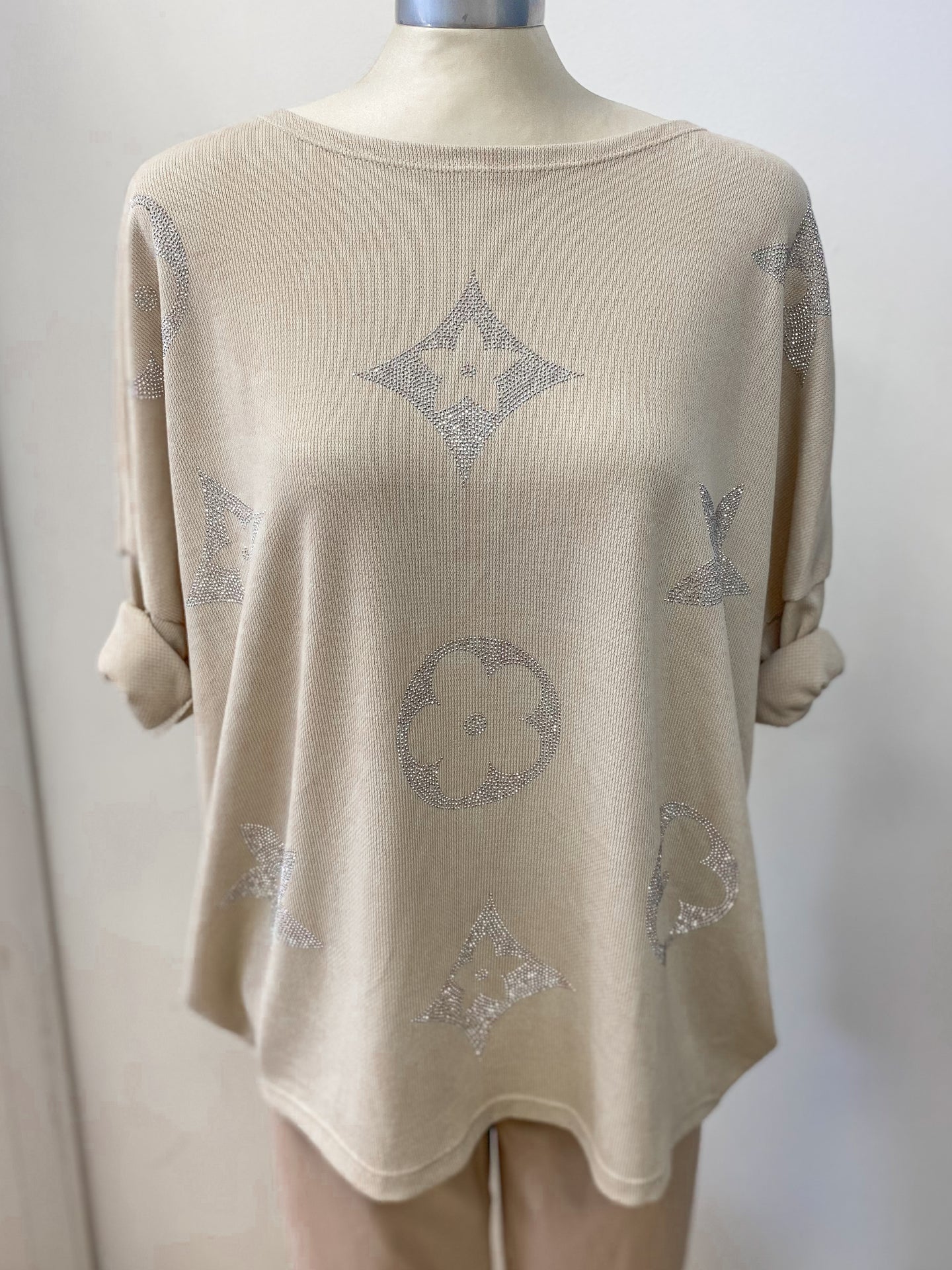 Designer Look Long Sleeve Top