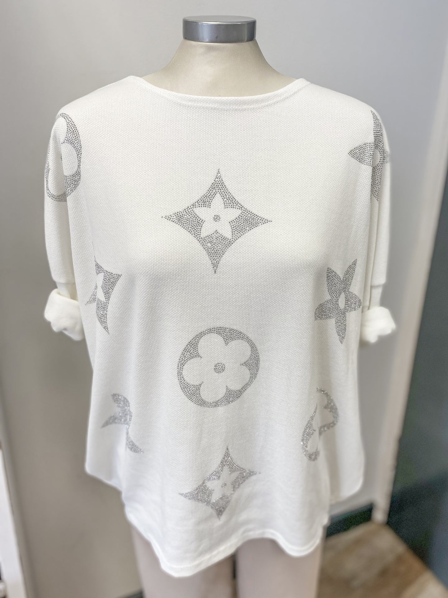 Designer Look Long Sleeve Top