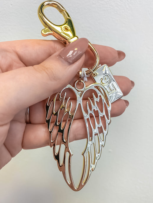 Angel Wing Keyring