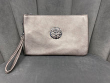 Load image into Gallery viewer, Large Faux Leather Crossbody &amp; Clutch Bag