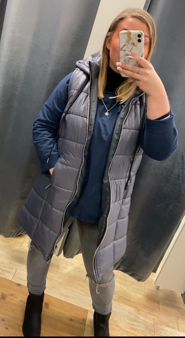 Long Padded Gilet - CMD Stourbridge Ltd -