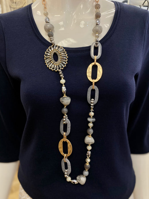 Long Beaded Necklace