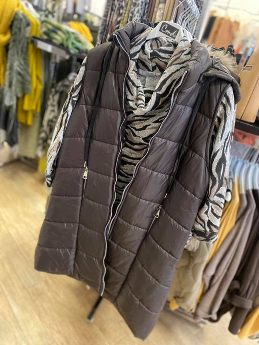 Long Padded Gilet - CMD Stourbridge Ltd -